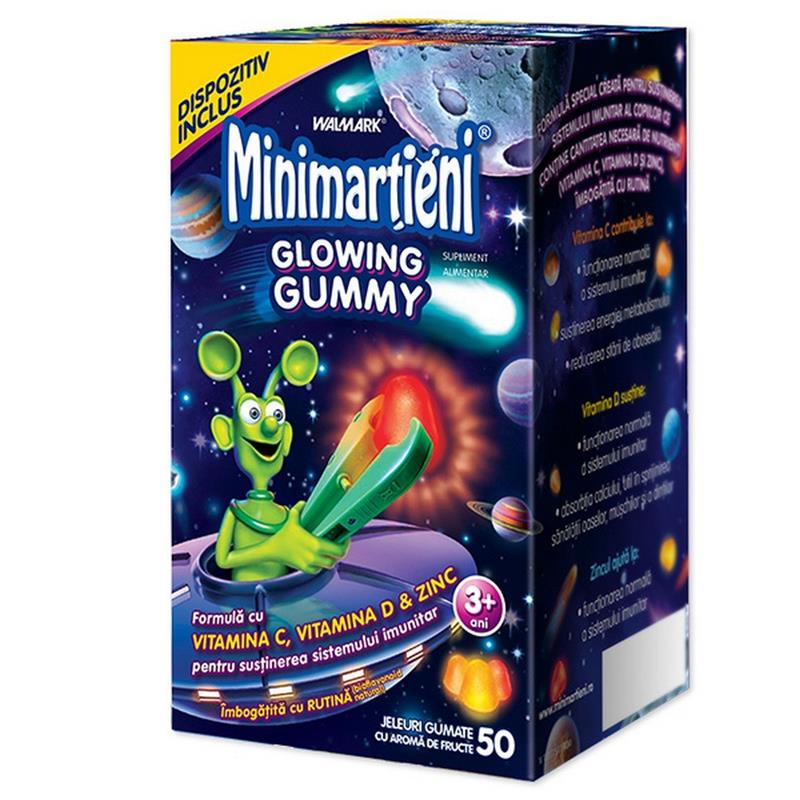 Minimartieni Glowing Gummy Walmark 50jel.
