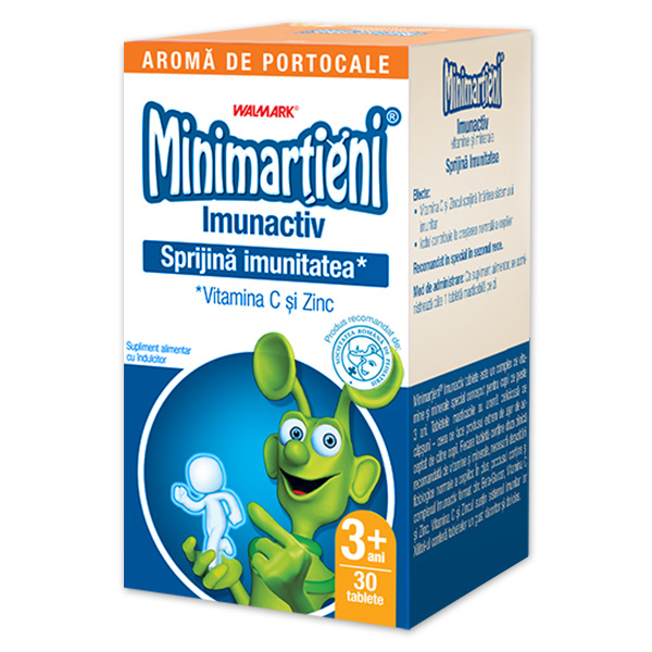 Minimartieni Imunactiv Portocale Walmark 30tb
