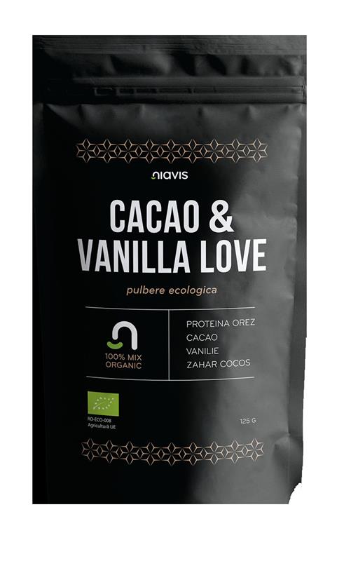 Mix Ecologic de Cacao si Vanilla Love 125gr Niavis