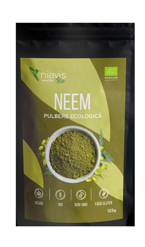 Neem Pulbere Bio Niavis 125gr