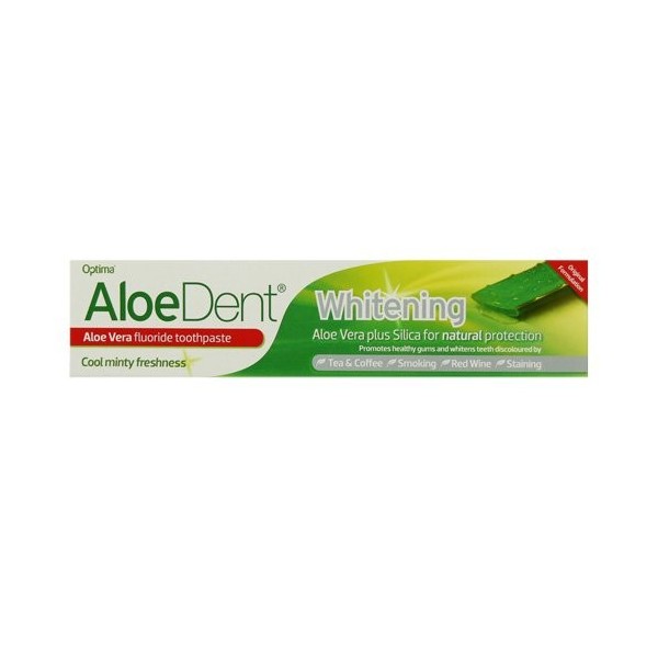 Pasta Dinti cu Aloe Vera si Siliciu Whitening cu Fluor Herbavit 100ml