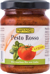 Pesto Rosso Bio Vegan Rapunzel 120gr
