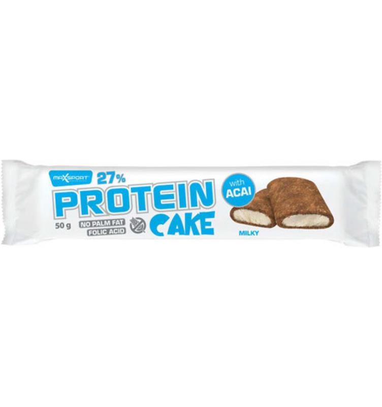 Prajitura Proteica cu Lapte si Acai 50 grame Max Sport