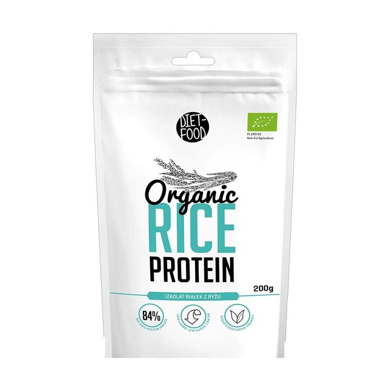 Proteina din Orez Bio 200 grame Diet Food