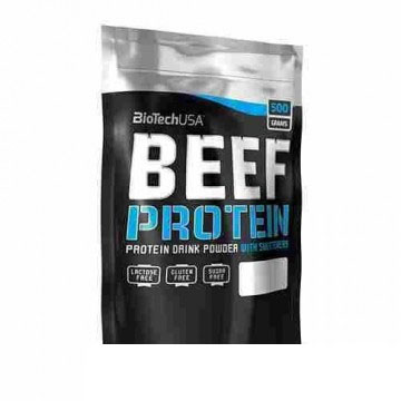 Proteina Hidrolizata Pura din Carne de Vita Fara Creatina Beef Protein 500 grame Bio Tech USA