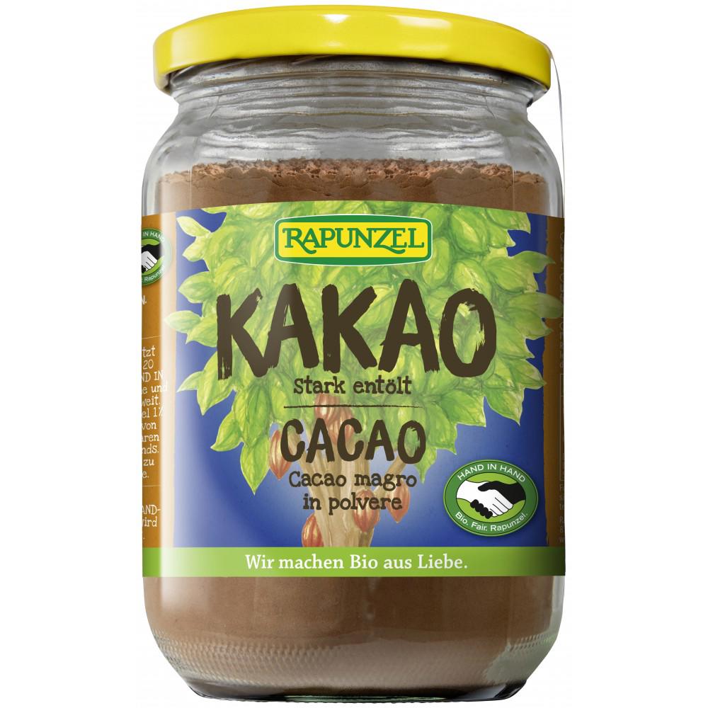 Pudra de Cacao Bio Degresata Rapunzel 250gr