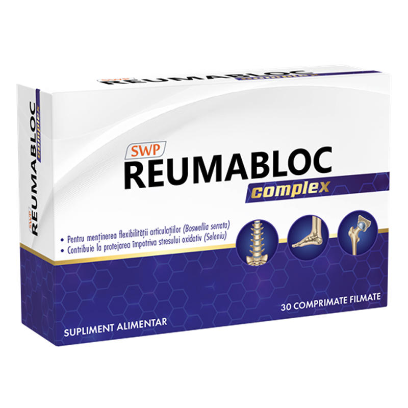 Reumabloc Complex 30 comprimate filate Sun Wavw Pharma