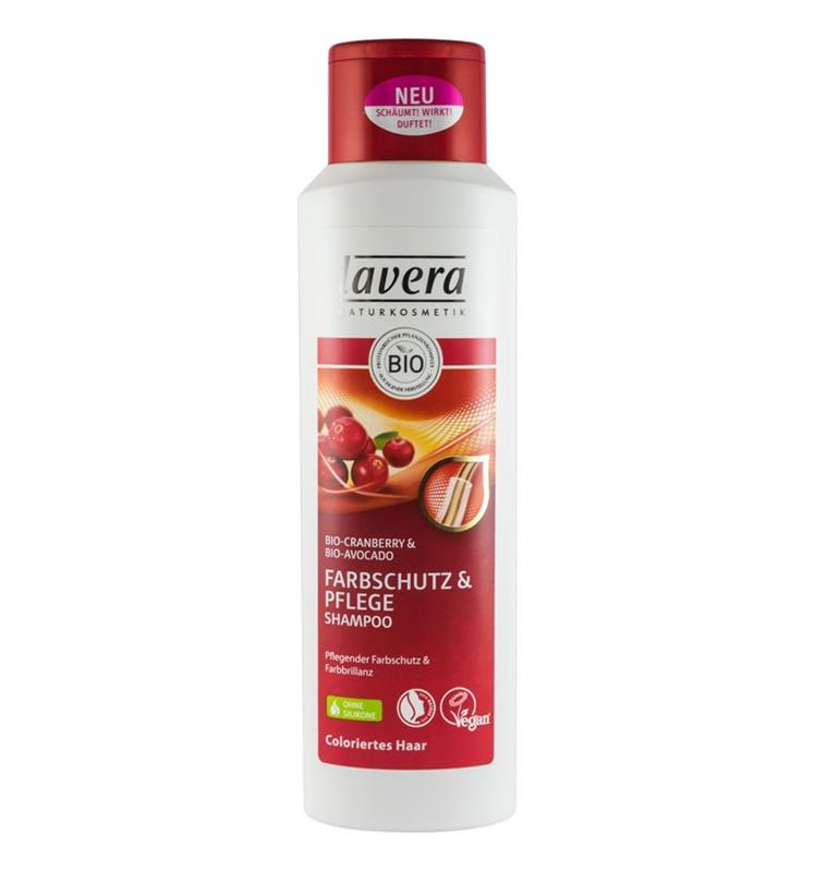 Sampon Bio pentru Par Vopsit cu Merisor si Avocado Lavera 250ml