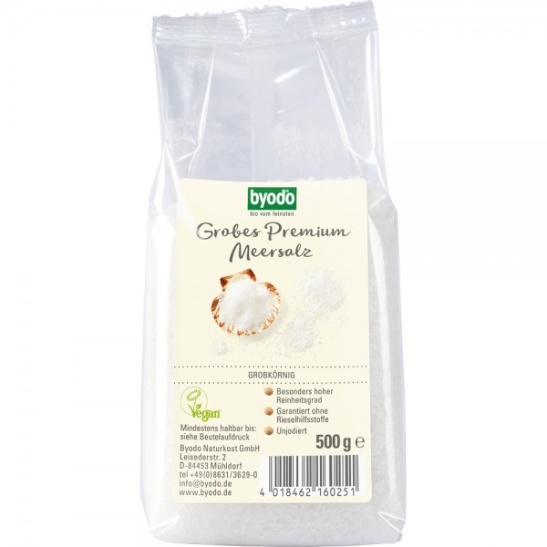Sare de Atlantic Neiodata Grunjoasa Byodo 500gr
