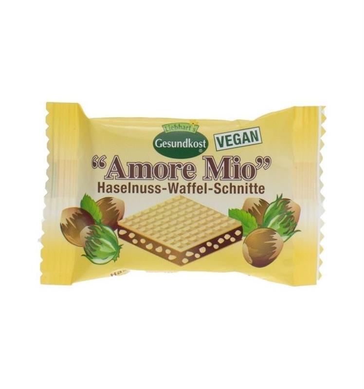 Specialitate Bio de Napolitane cu Alune Liebhart's 19gr