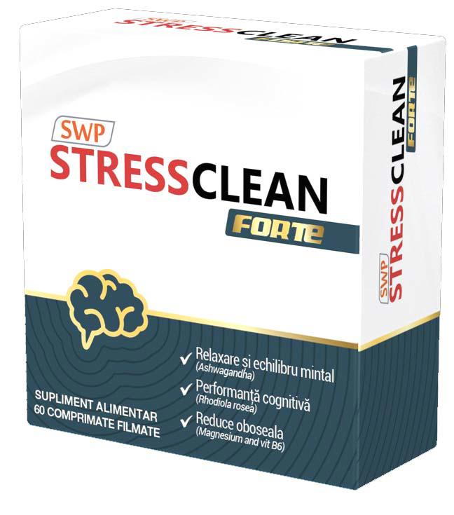 Stressclean Forte 60 comprimate Sun Wave Pharma