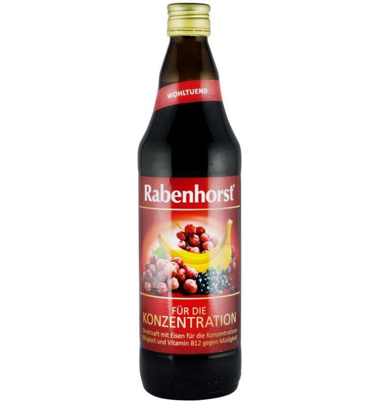 Suc de Fructe Pentru Concentrare 750ml Haus Rabenhorst