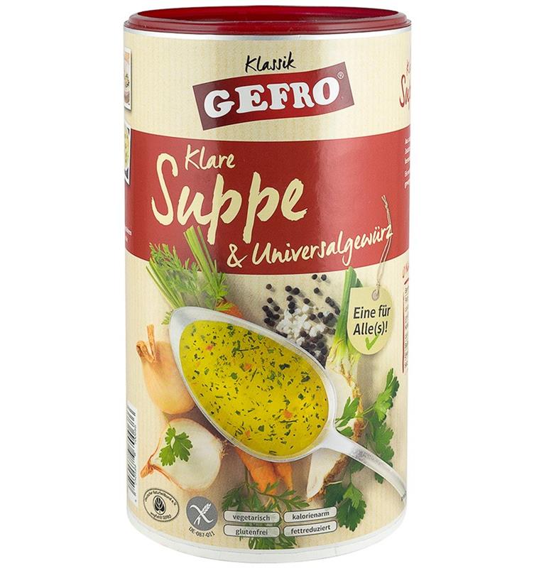 Supa de Legume cu Condimente Fara Gluten 1000gr Gefro