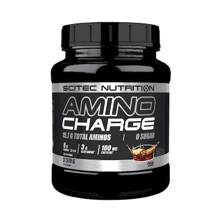 Supliment Alimentar Amino Charge Aroma Cola 570 grame Scitec Nutrition
