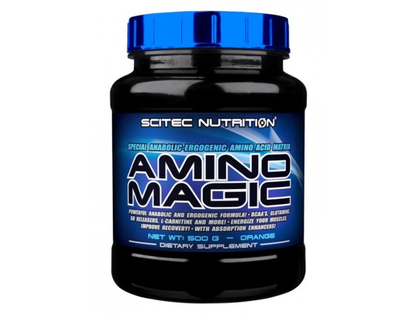 Supliment Alimentar Amino Magic Aroma Portocala 500 grame Scitec Nutrition