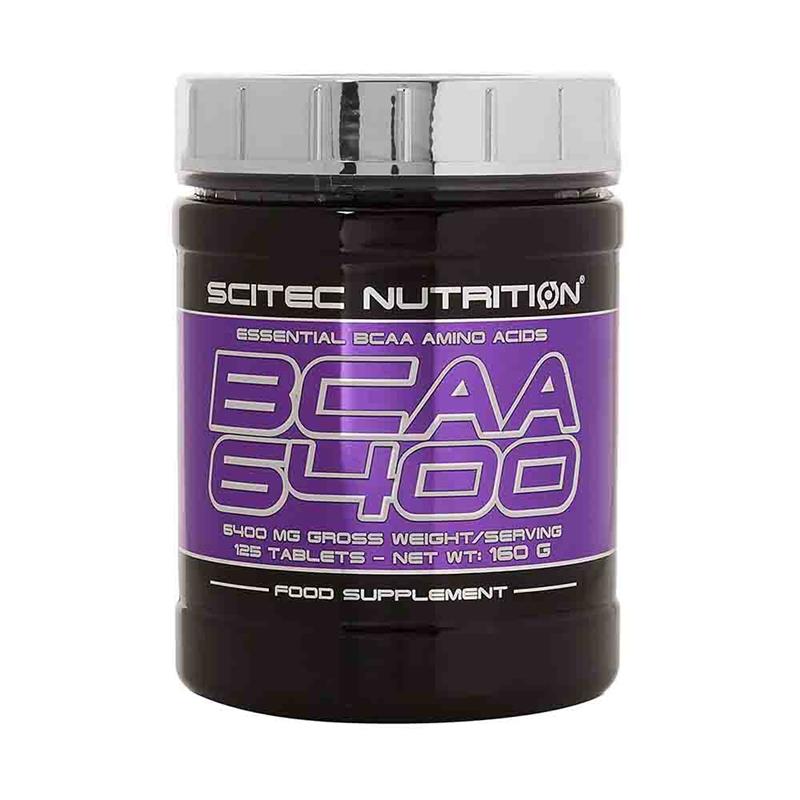 Supliment Alimentar BCAA 6400 125 tablete Scitec Nutrition