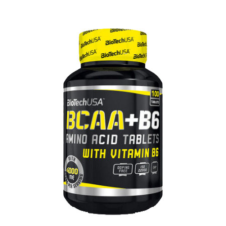 Supliment Alimentar BCAA cu B6 100 tablete Bio Tech USA