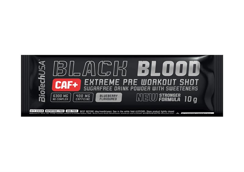 Supliment Alimentar Black Blood CAF+ 10 grame Bio Tech USA