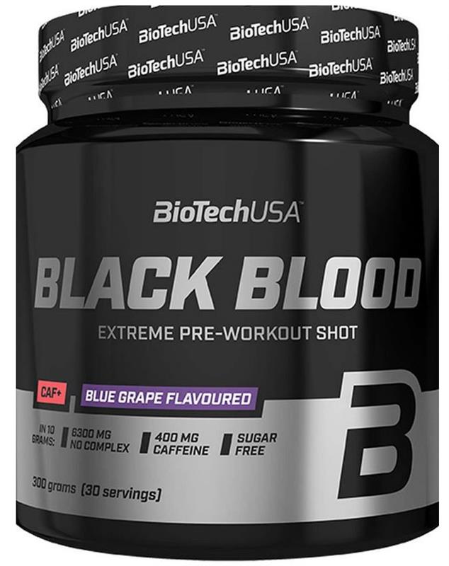 Supliment Alimentar Black Blood CAF+ 300 grame Bio Tech Usa