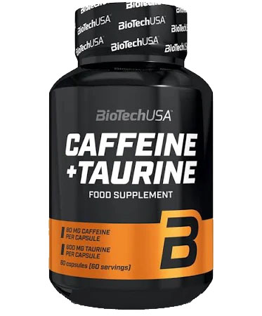 Supliment Alimentar Energizant Caffeine si Taurine 60 capsule Bio Tech USA