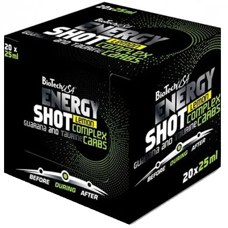 Supliment Alimentar Energy Shot 20 fiole Bio Tech USA