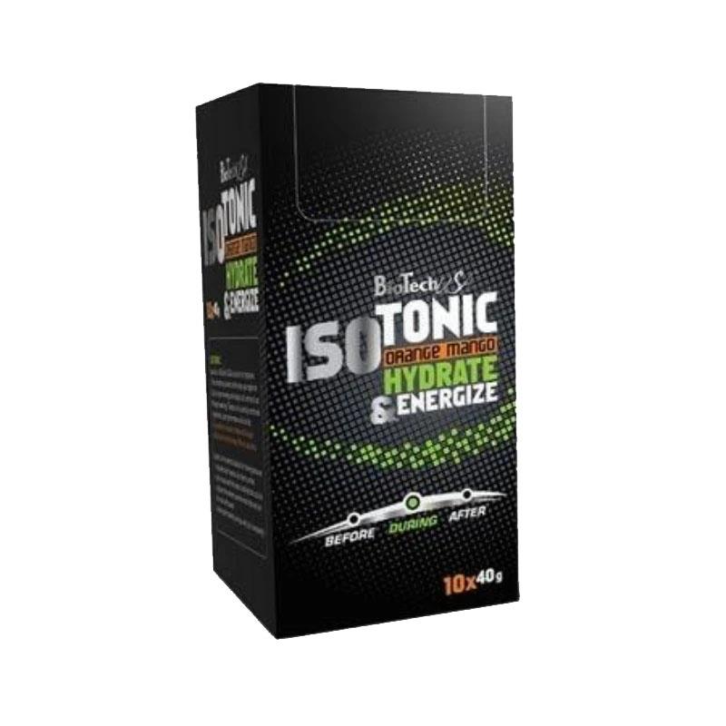 Supliment Alimentar ISOTonic Box Orange Mango  10 plicuri Bio Tech USA