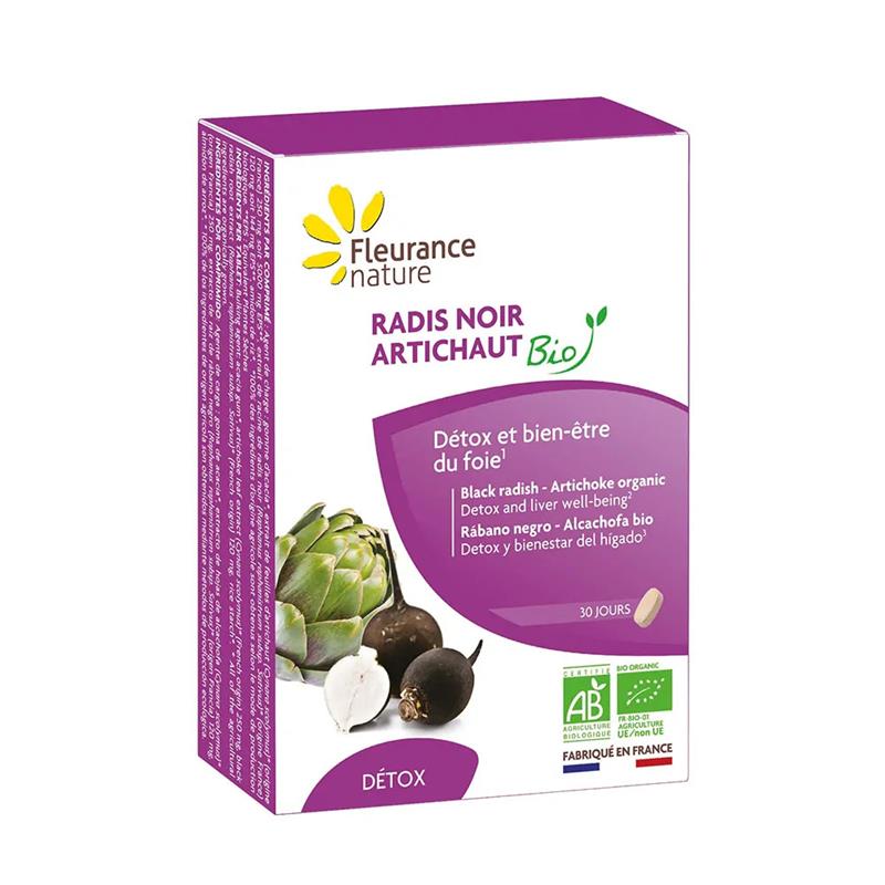 Supliment Alimentar Ridiche Neagra - Anghinare Bio 30 capsule Fleurance