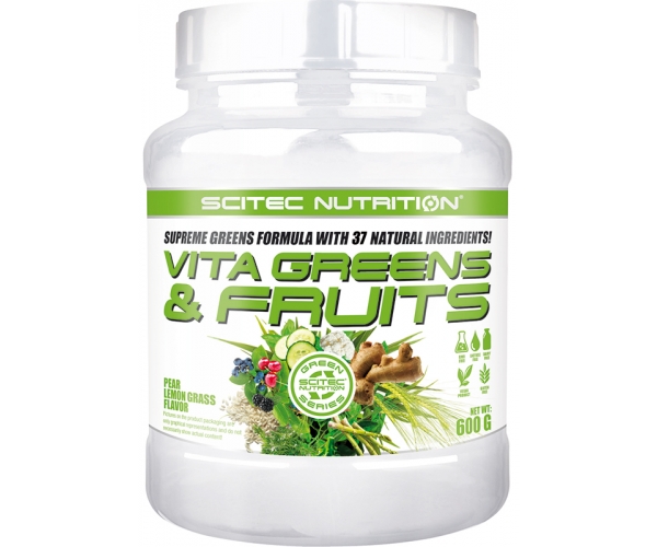 Supliment Alimentar Vita Greens & Fruits 600 grame Scitec Nutrition