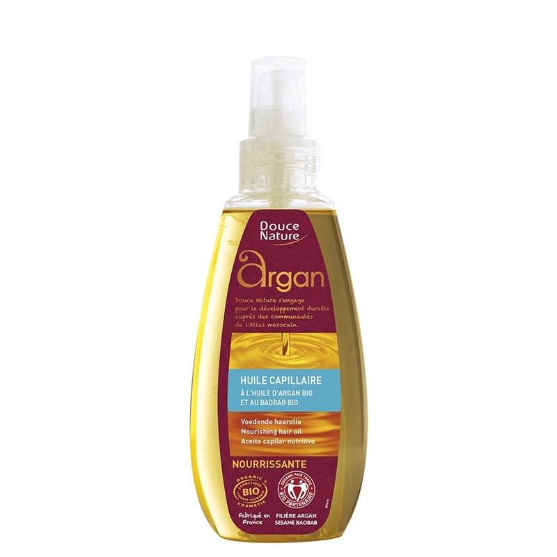 Ulei Bio de Par cu Ulei Argan si Baobab Douce Nature 160ml