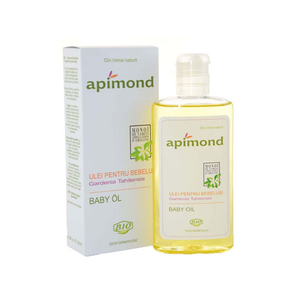 Ulei de Bebelusi cu Gardenia Tahitensis Eco Apimond 200ml