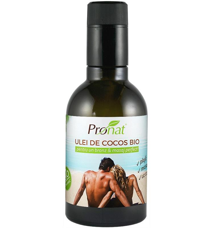 Ulei de Cocos Extravirgin pentru Uz Cosmetic Bio 250ml Pronat