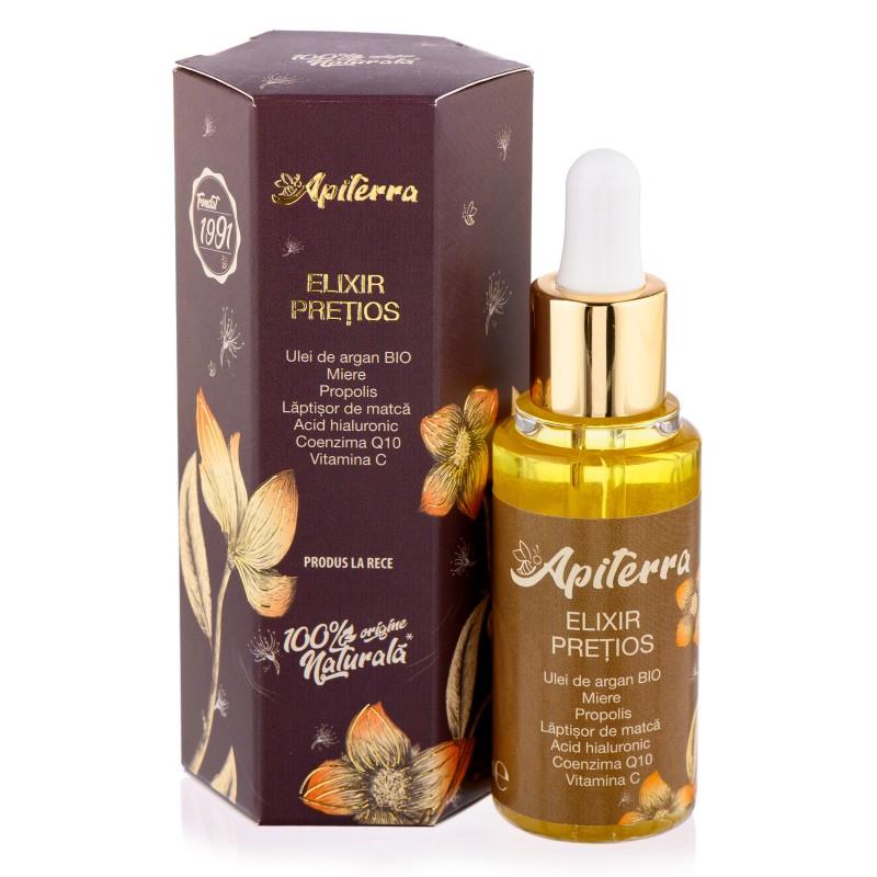 Ulei Elixir Pretios Apiterra 30 mililitri Apicola Pastoral Georgescu