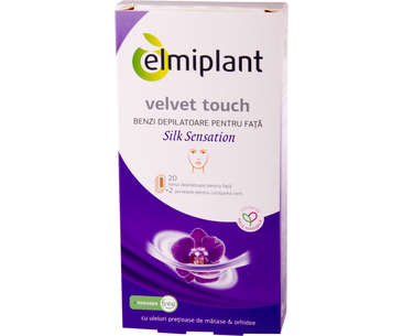 Velvet Touch Benzi Depilatoare Fata Silk Sensation Elmiplant 20buc