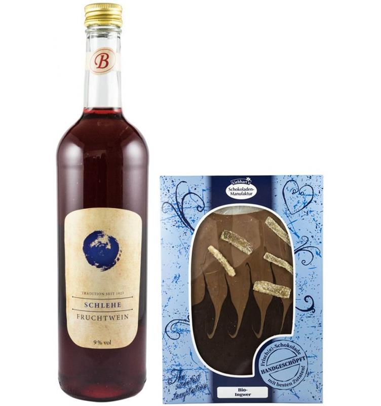 Vin de Porumbele 9%alc. si Ciocolata 750ml si 150gr Bavaria