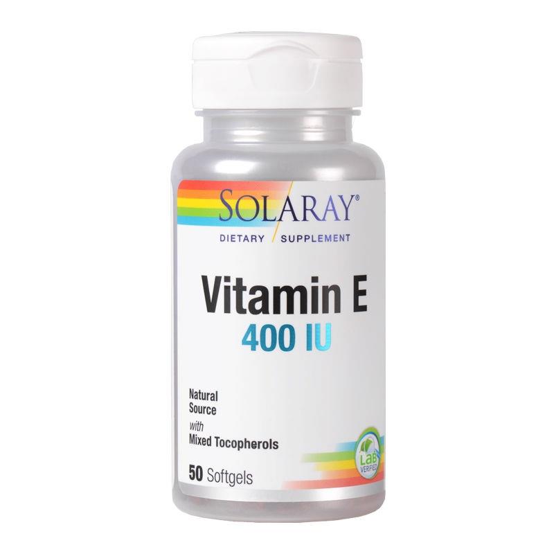 Vitamin E 400UI Solaray Secom 50cps