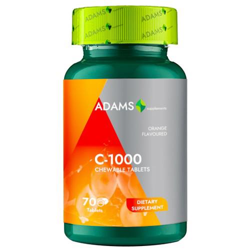 Vitamina C 1000 miligrame 70 capsule Adams Vision