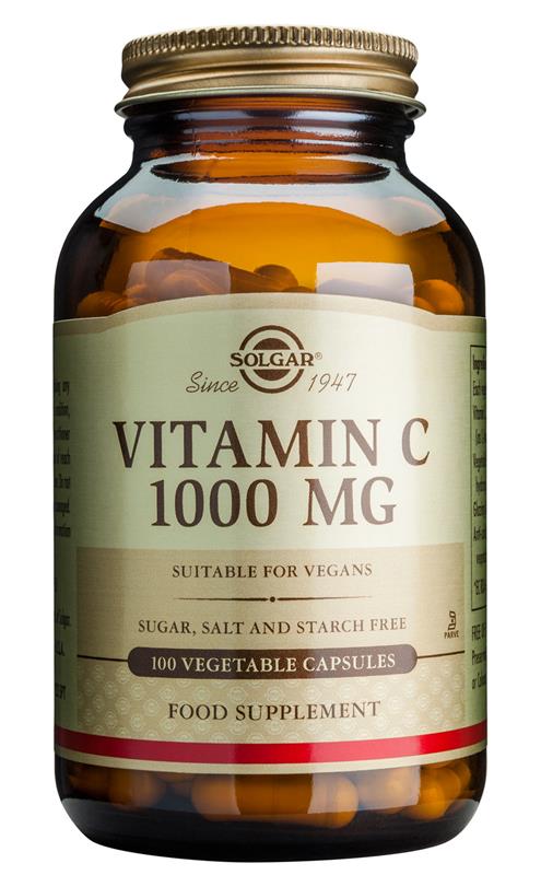 Vitamina C 1000mg Solgar 100cps