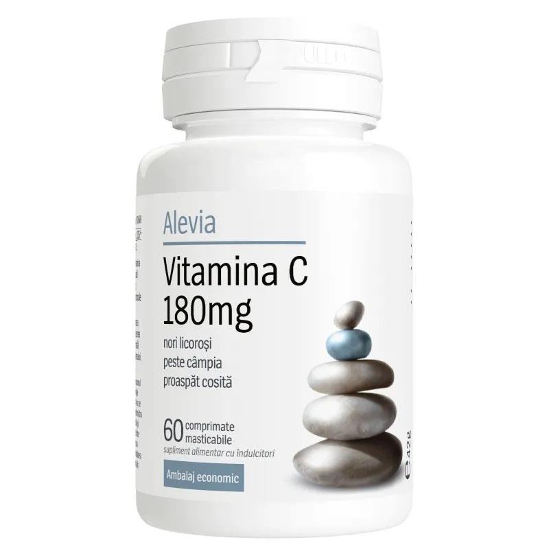 Vitamina C 180 miligrame 60 comprimate Alevia