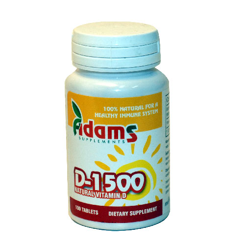 Vitamina D 1500 Adams Vision 60tb